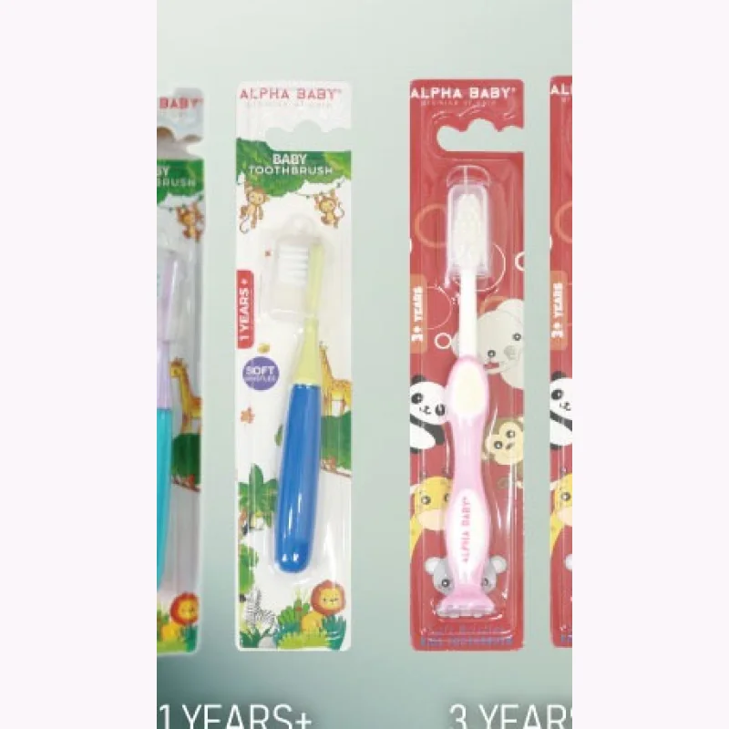 Alpha Baby Ultra Soft Toothbrush 3 Years+