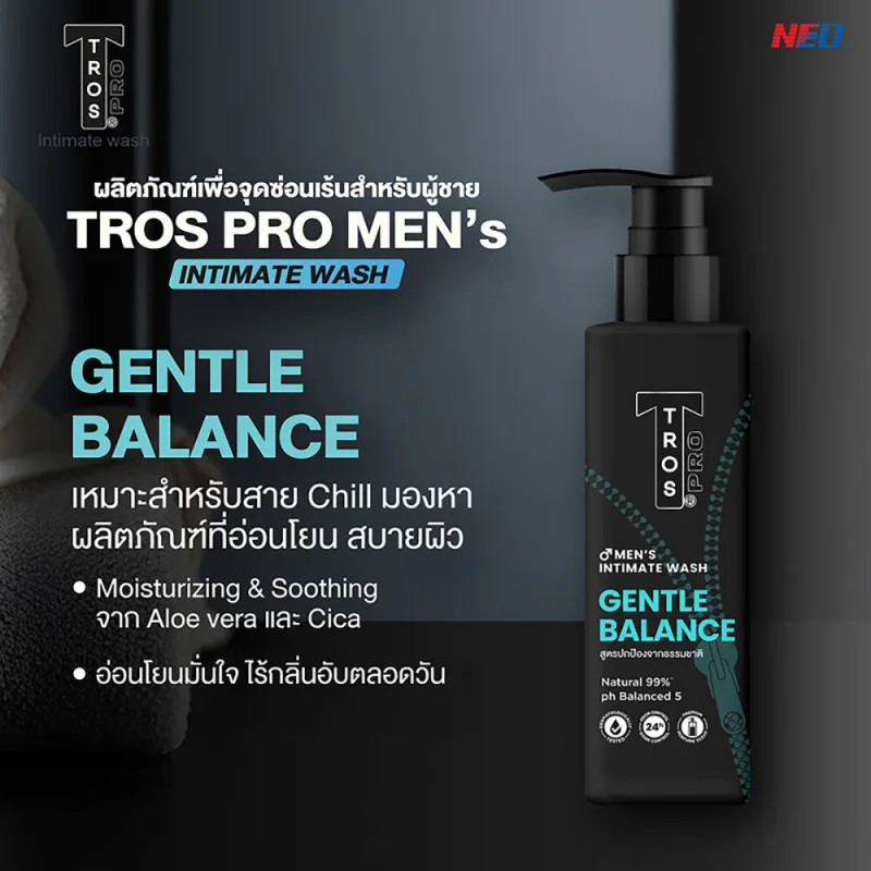 TROS Pro Gentle Balance Intimate Wash